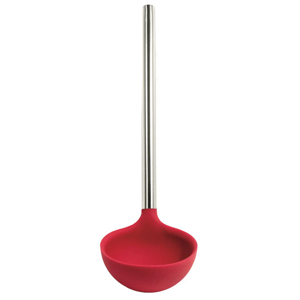Silicone Ladle - Stainless Steel Handle