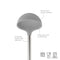 Silicone Ladle - Stainless Steel Handle