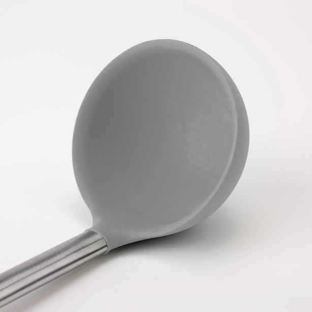 Silicone Ladle - Stainless Steel Handle