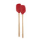 Flex-Core Wood Handled Mini Spatula & Spoonula Set of 2