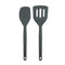 Elements All Silicone Spatula/Slotted Turner - Set of 2