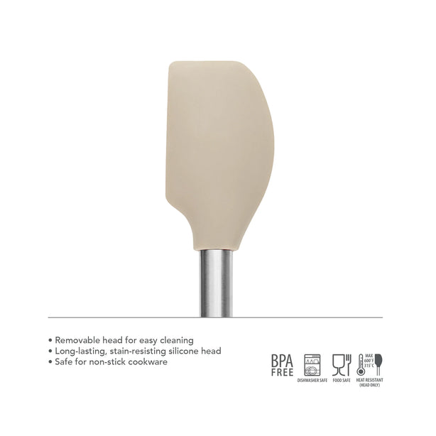 Elements Stainless Steel Handled Spatula