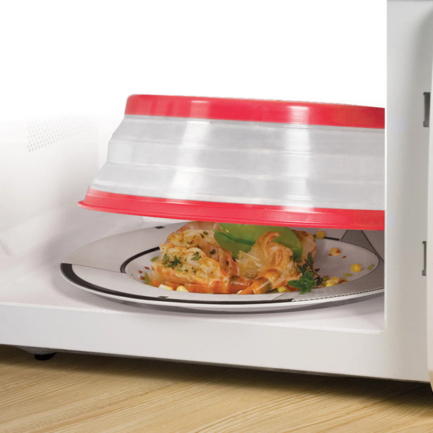 Collapsible Microwave Food Cover