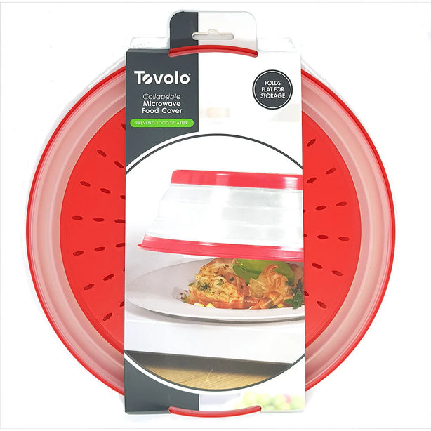 Collapsible Microwave Food Cover