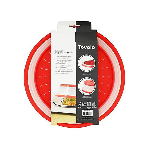 Collapsible Microwave Food Cover