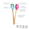 Tovolo Spatulart® Mini Spatulas Unicorn & Flamingo - Set of 2 Wood Handle