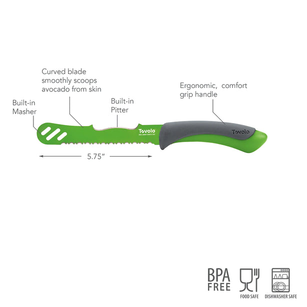 Comfort Grip 5.75″ Avocado Knife