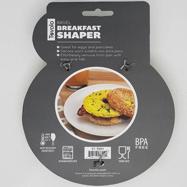 Silicone Breakfast Shaper - Bagel