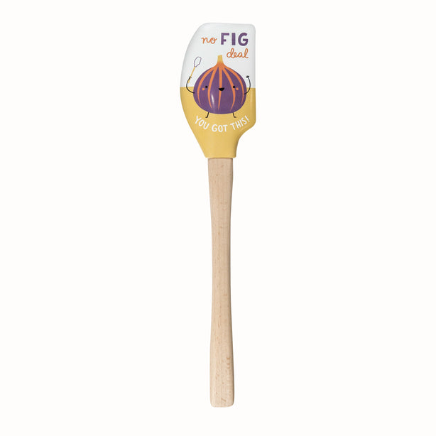 Spatulart Spatula - My Jam/Fig Deal Spatula Wood Handle