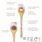 Spatulart Spatula - My Jam/Fig Deal Spatula Wood Handle