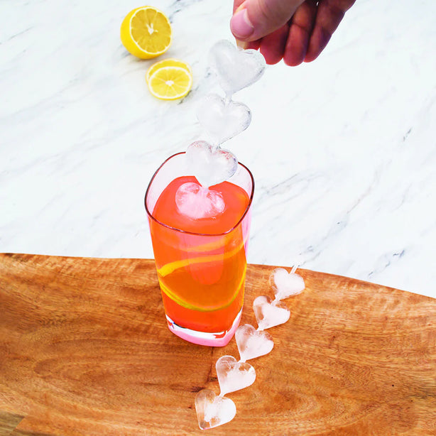 Ice Mold - Heart Swizzle Stick Ice Mold - Highball