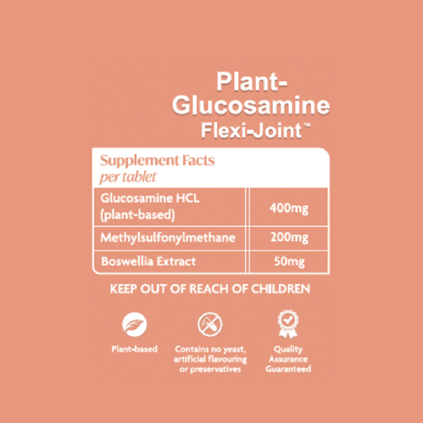 QN Wellness Bone Essentials™ & Plant Glucosamine™ [Pairing Bundle] - 60 Caplets x 2 boxes [Value Pack]