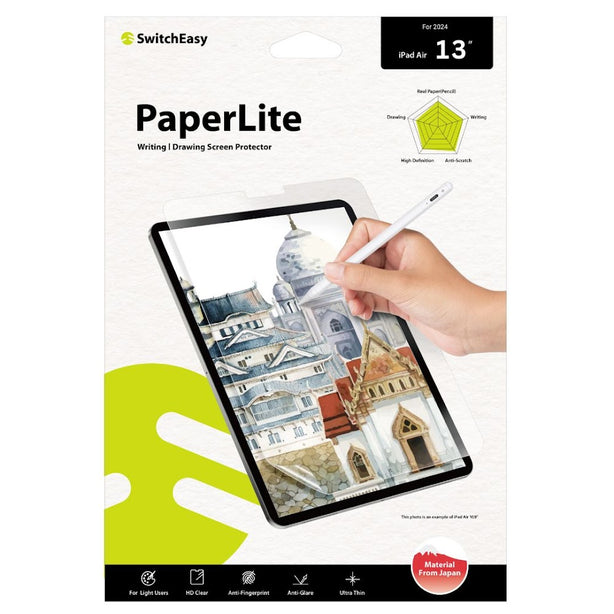 SwitchEasy PaperLike for 2024 iPad Air 13 - Transparent