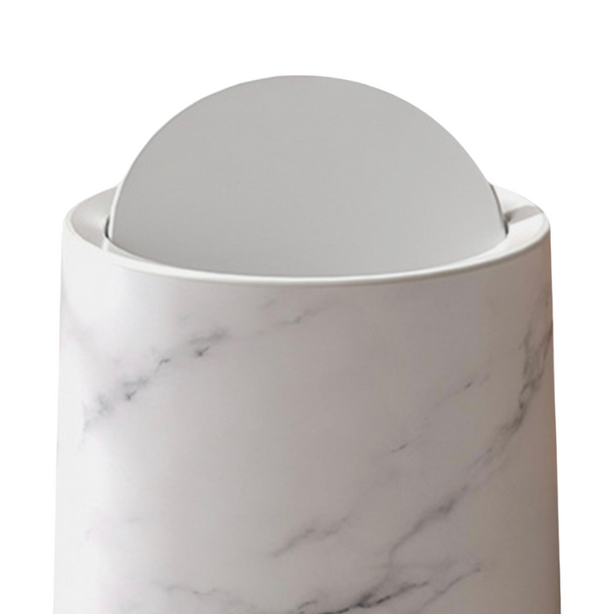 Modern luxe waste bin