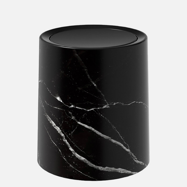 Modern luxe waste bin