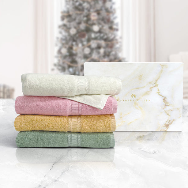 Charles Millen Signature Collection Boston Bath Towel Gift Set