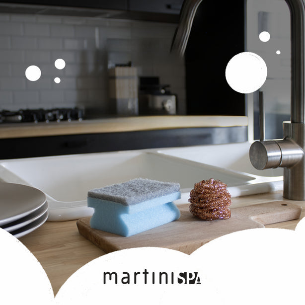 MartiniSpa - Hygiene+ - Antibacterial Non-scratch sponge (3pcs)