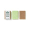 MartiniSpa - Mr Eco Double Action Non Scratch Sponge 2 pcs (vegetable cellulose)