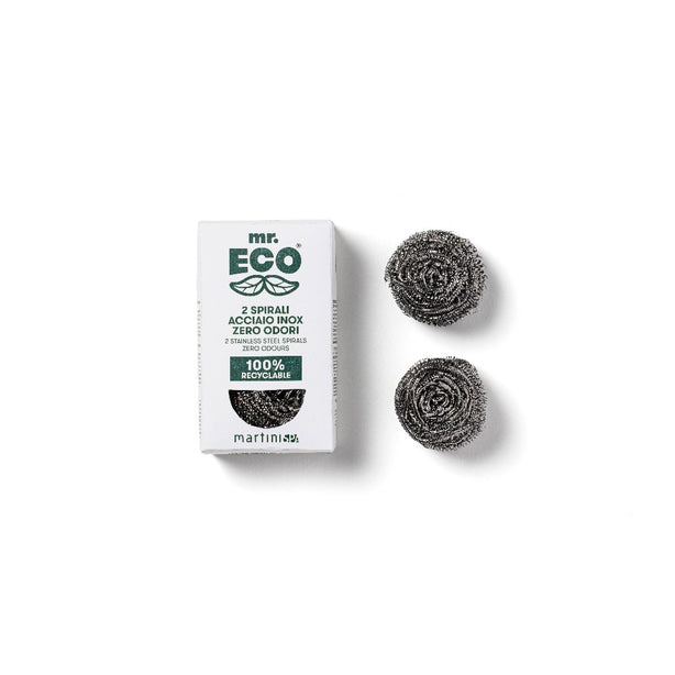MartiniSpa Mr Eco Stainless Steel Wool spirals (2pcs)