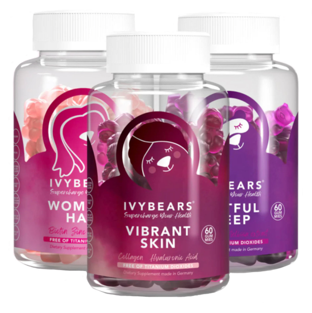 Ivybears For Her - Women's Hair, Vibrant Skin, Resful Sleep