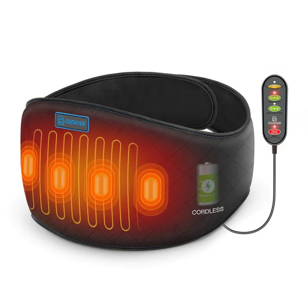 CF-6006C Comfier Heated Waist Belt with Massage, Cordless