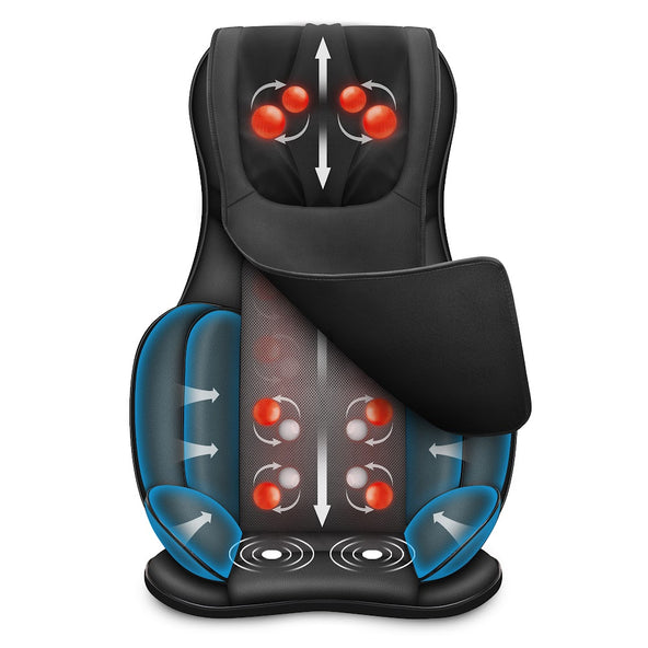 SL-236 Snailax Premium Air Compression Shiatsu Neck Back massager