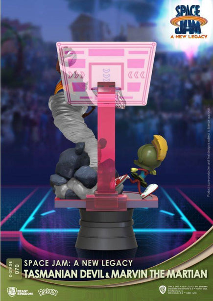 Diorama Stage- Space Jam : A New Legacy - Tasmanian Devil & Marvin The Martian
