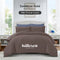 Hillcrest ComfyLux Solid 988TC | Fitted Sheet Set I No Quilt Cover - 6 Colour