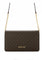 Michael Kors Jet Set Medium Signature Logo Crossbody Bag - Brown