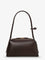 Alaia Bouledogue leather shoulder bag - Brun Fume