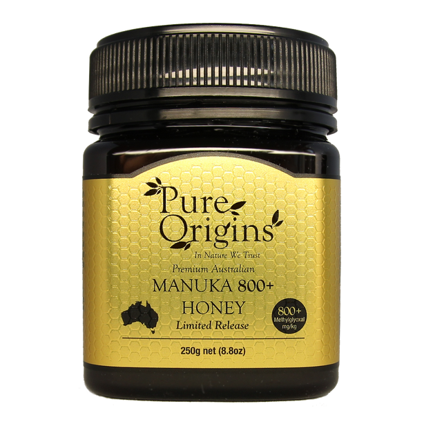 Pure-Origins-High Grade 800+ MGO Australian Manuka Honey (250g)