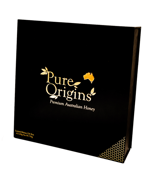 Pure Origins Australian Manuka Honey MELLA Gift Box (4 Pack)