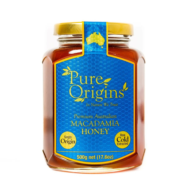 Pure Origins Australian MACADAMIA Honey (500g)