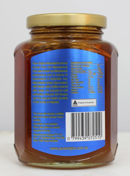 Pure Origins Australian MACADAMIA Honey (500g)