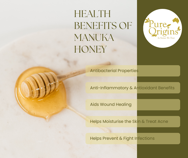 Pure-Origins-250+ MGO Australian Manuka Honey (500g) -