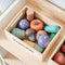 StitchesandTweed Wooden Play Food for Kids Kitchen, Food Vegetables Toy Set
