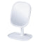 StitchesandTweed Vanity Rotating Mirror White