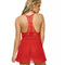 Renee Lace & Mesh Babydoll Set