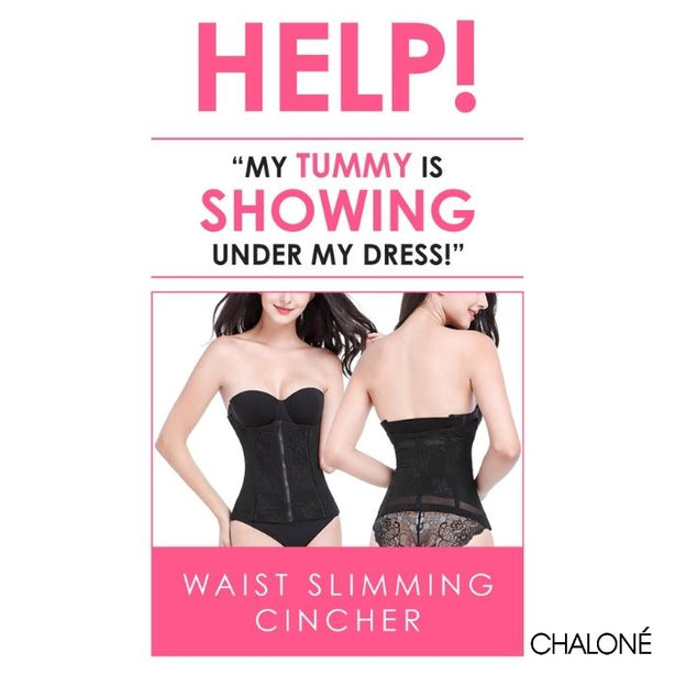 [Shapewear Solution] Chalone Tummy Shrinking Waist Cincher Nude Flatten Smoothen Shape Tummy Tight Fitting Dress Look Slimmer Good Posture