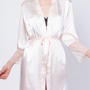 Calista Satin Robe Bridal Wedding Gift Makeup Photoshoot