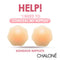 [Party Dress Solutions] Chalone Adhesive Nipple Covers Reusable Discreet Coverage Seamless Concealer