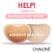 Chalone Adhesive Bra Pads Instant Cleavage Highly Recommended for Bridal Gown by Wedding Stylists