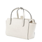 Flap S Vergem Small Calf Leather Tote - White