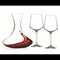 RCR Aria 1 Decanter 200cl + 46cl 2 wine glasses 46cl 3pcs per set