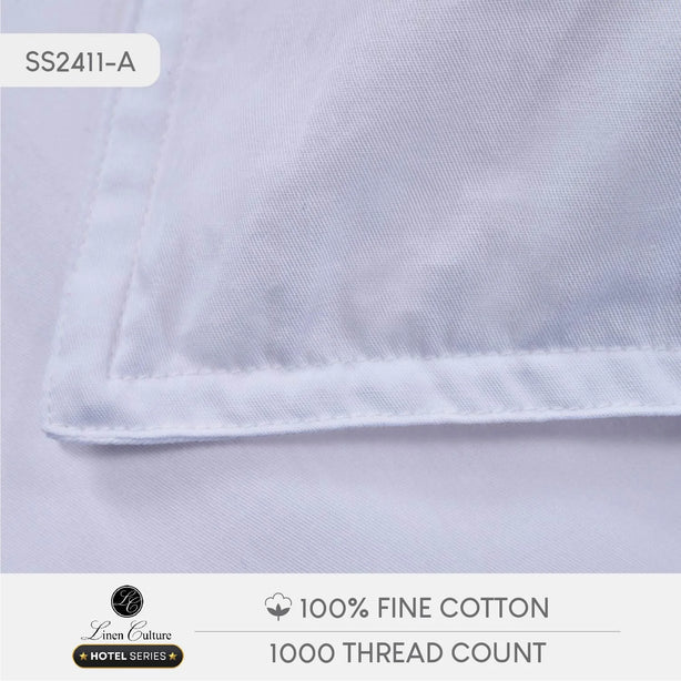 Linen Culture Hotel Series Fine Cotton - Pure White