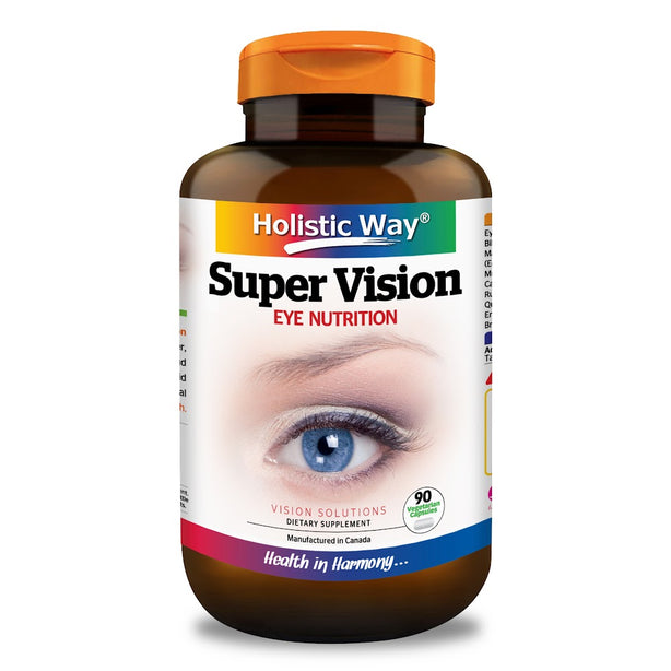 Holistic Way Super Vision — Eye Nutrition (90 Capsules)