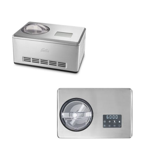Solis S/S Ice Cream Machine L34Xw29Xh25Cm, 220-240V/50Hz, 170-200W, 1.5-1.8L, Gelateria Pro Touch