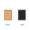 Safico Pro Wood Fibre Cutting Board With Silicone Pad L37 Natural/Black(QAS10-M)
