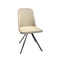 Leather swivel dining chairs