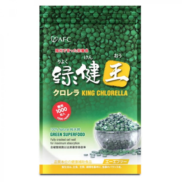 AFC King Chlorella 1000s Superfood for Detox Digestion Weight Diet Immune